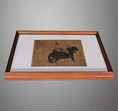 回民书画装裱配框服务案例